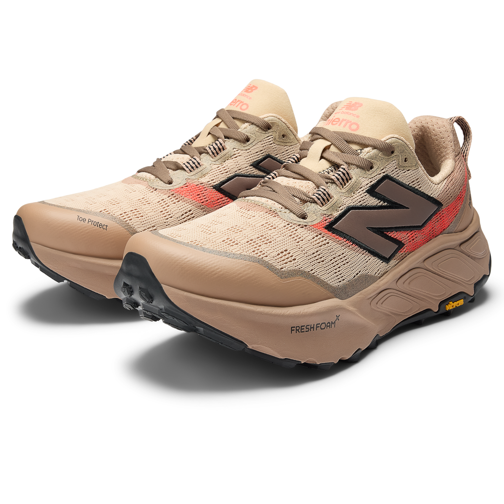 Pánské boty New Balance Fresh Foam X Hierro v9 MTHIERV9 – béžové