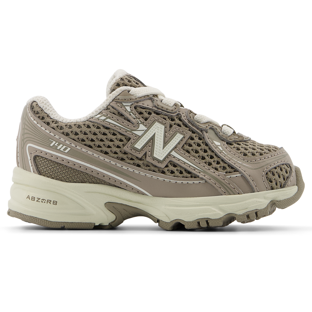 Dětské boty New Balance IZ740SA – hnědý