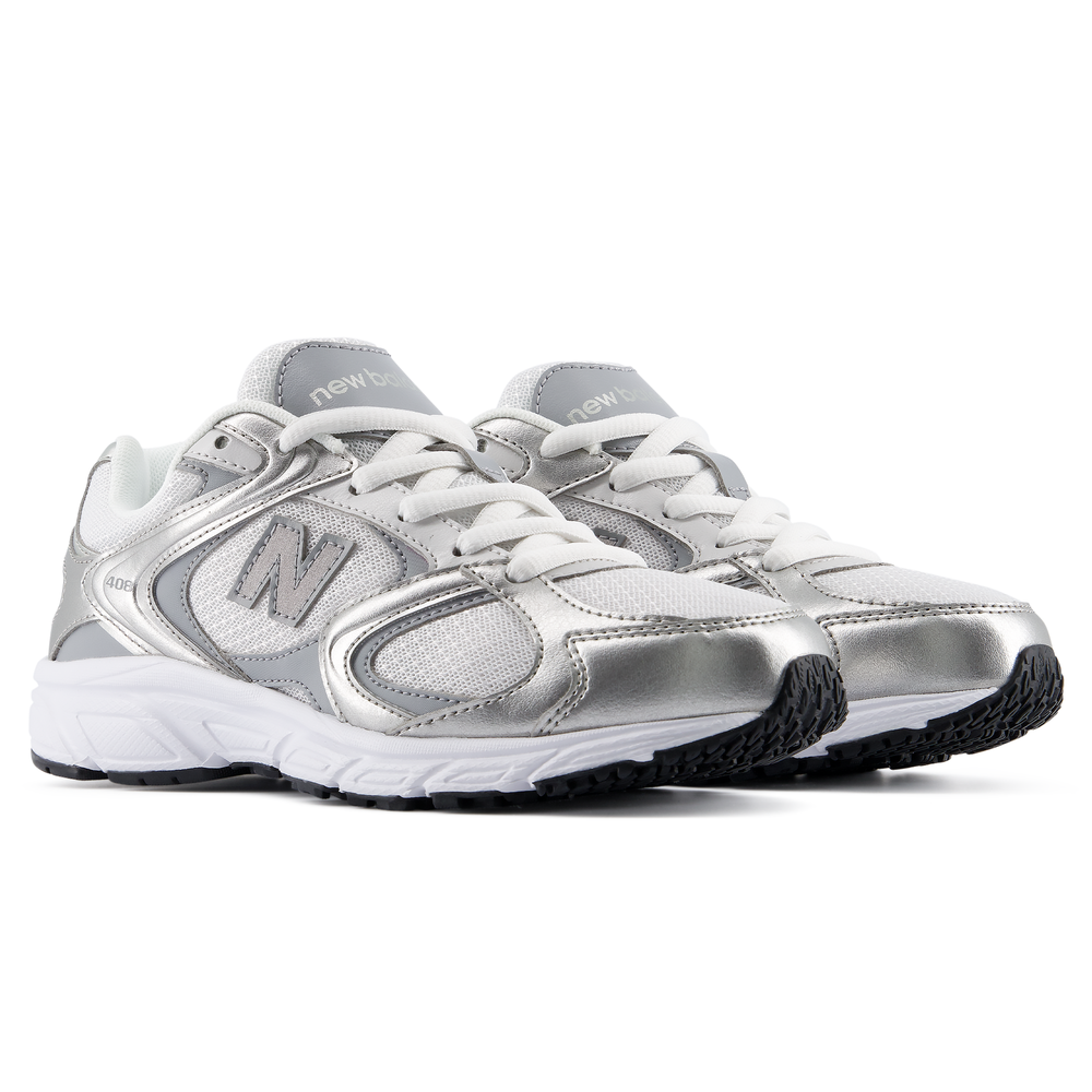 Dětské boty New Balance G4081NJ – stříbrný