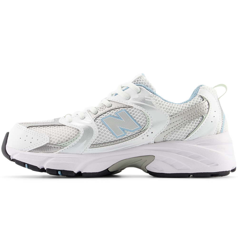 Dětské boty New Balance GR530GB – bílé
