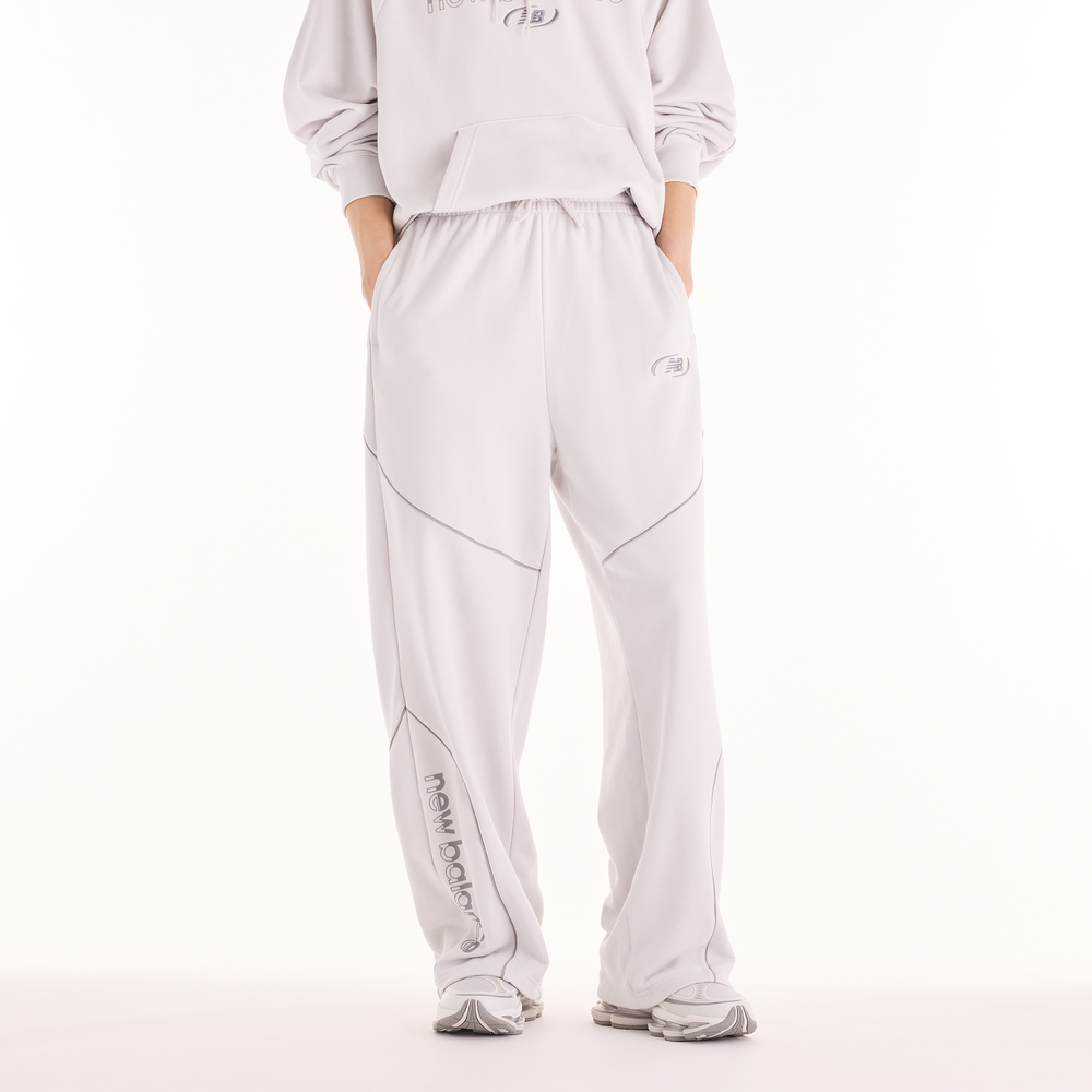 Pánské kalhoty New Balance MB62053FGYM – šedé