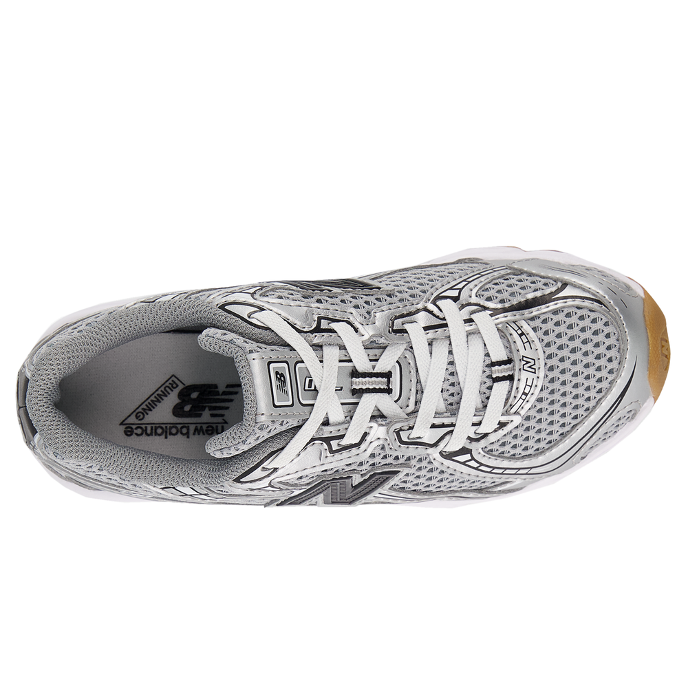 Dětské boty New Balance PZ740GB – šedé