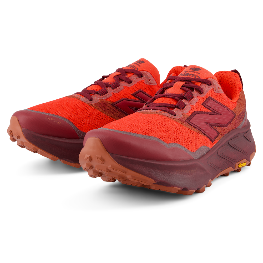 Pánské boty New Balance Fresh Foam X Hierro v9 MHIER76S – červené