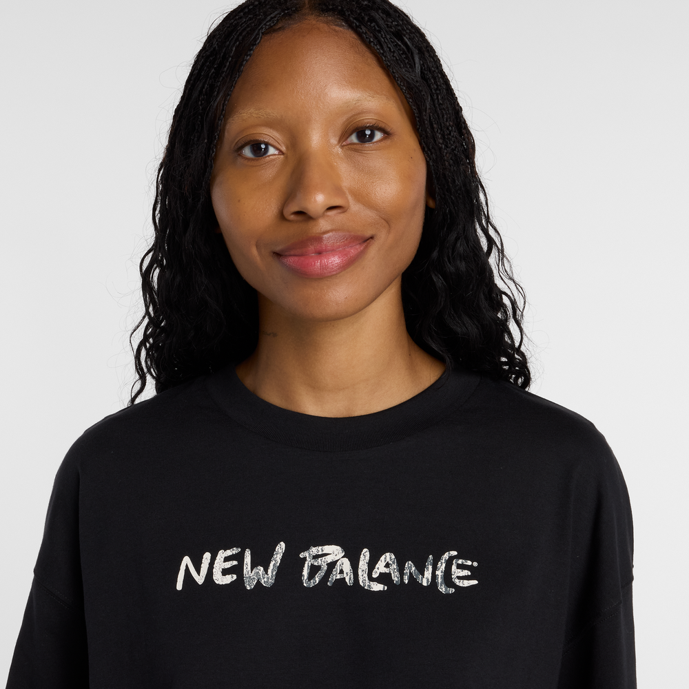 Dámské tričko New Balance WT61M1JBBK – černé