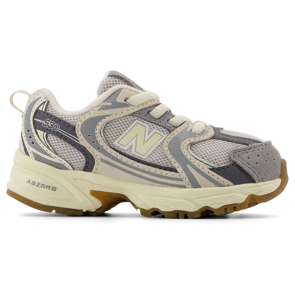 Dětské boty New Balance IZ530UK – sedé