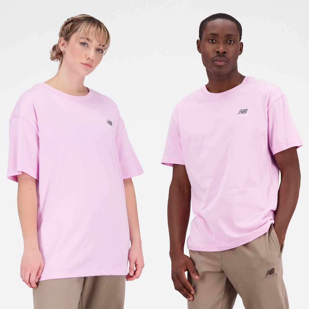 Unisex tričko New Balance UT21503LLC – růžové