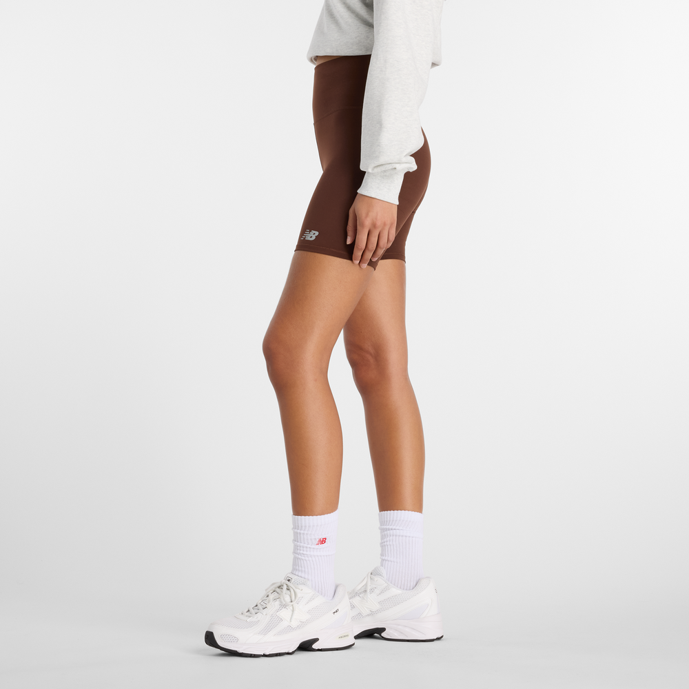 Dámské legíny New Balance WS51114ABJ – hnědý