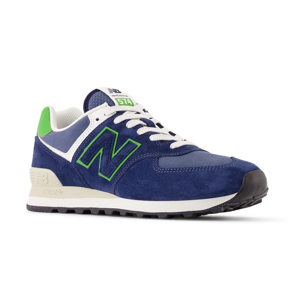Unisex boty New Balance U574QBL – tmavomodrá