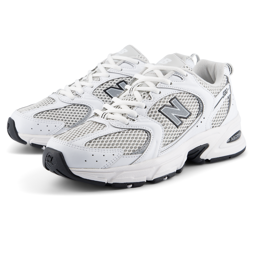 Unisex boty New Balance U530KLB – bílé