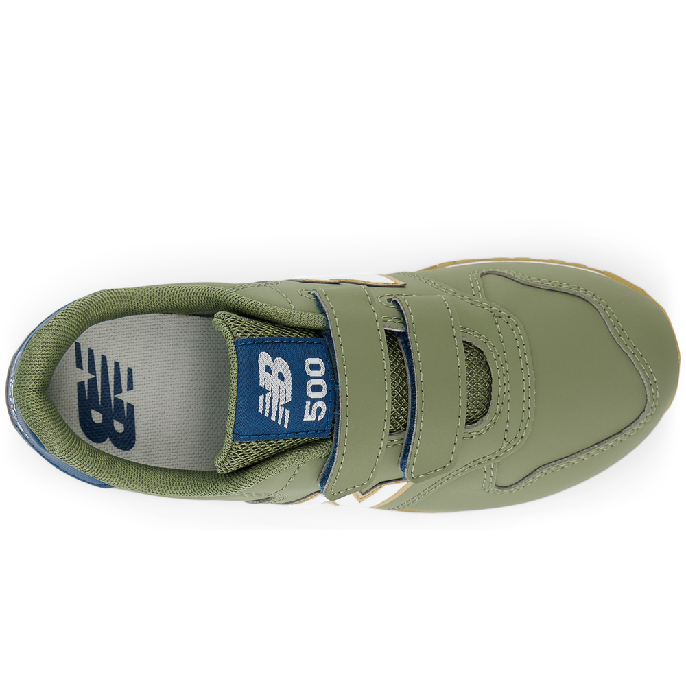 Dětské boty New Balance PV500FDD – zelené