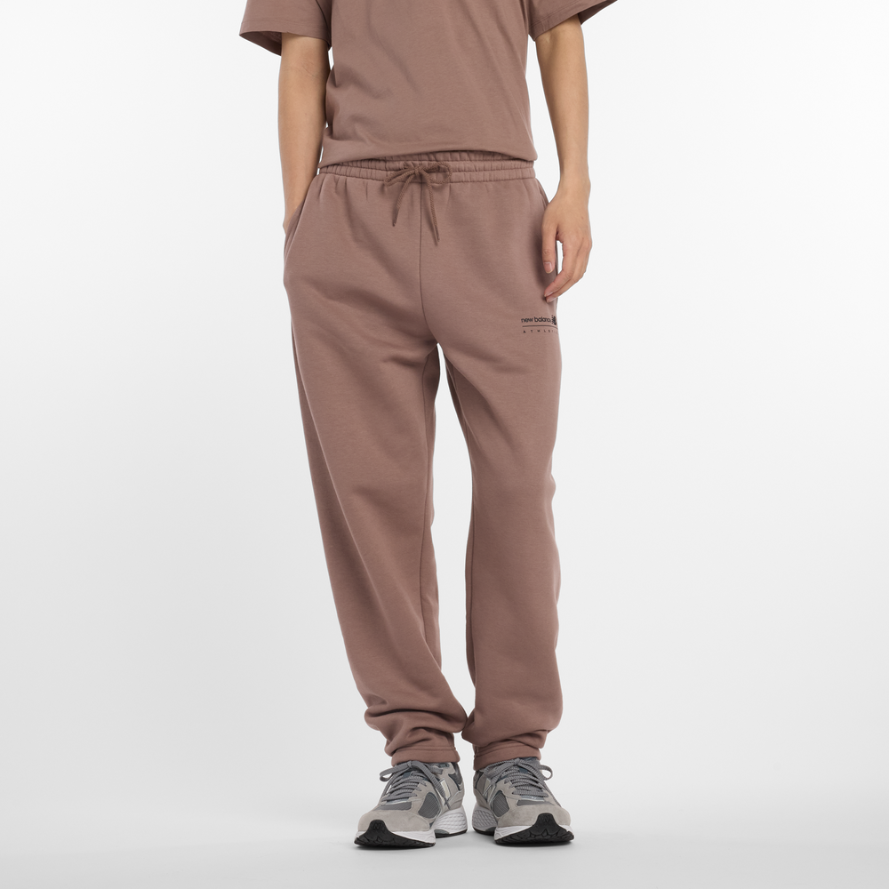 Pánské kalhoty New Balance MP53508EAS – hnědý