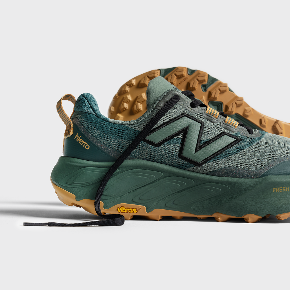 Pánské boty New Balance Fresh Foam X Hierro v9 MTHIERO9 – zelené