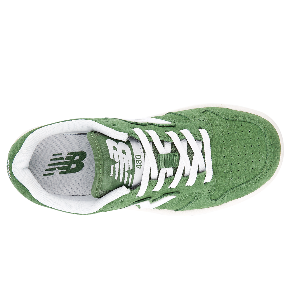 Dětské boty New Balance PSB480SA – zelené
