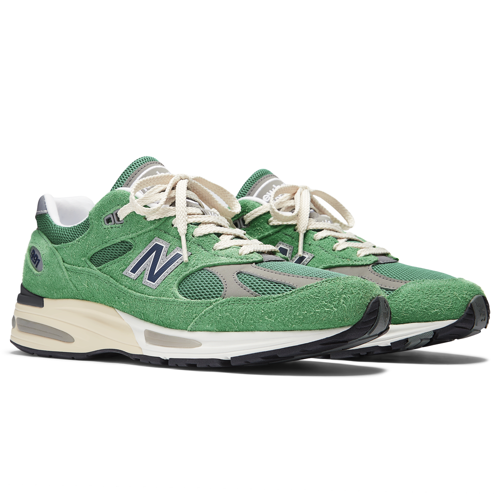 Pánské boty New Balance U991GV2 – zelené