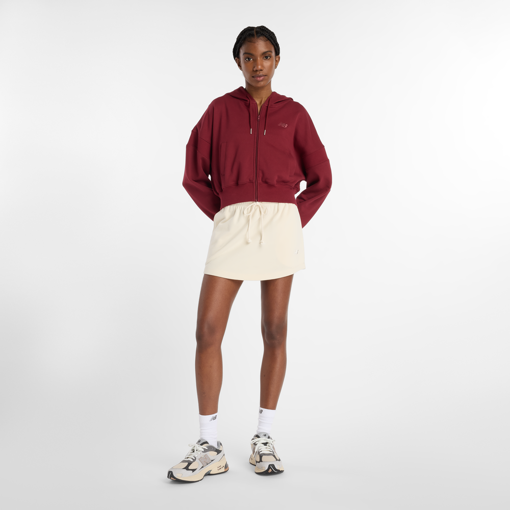 Dámská mikina New Balance WJ51506MHB – bordó