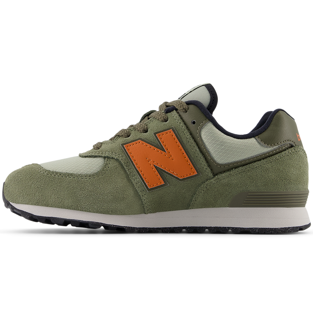 Dětské boty New Balance GC574SOF – zelené