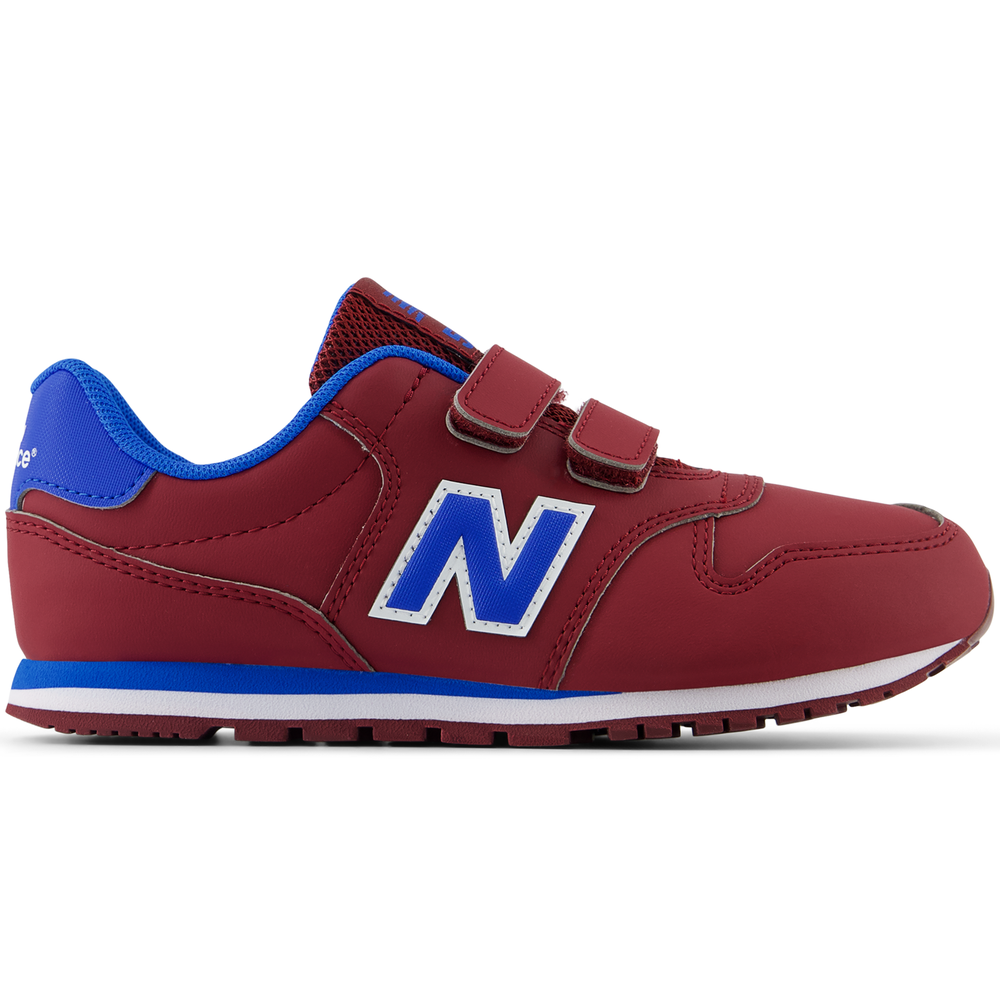 Dětské boty New Balance PV500CMB – bordó