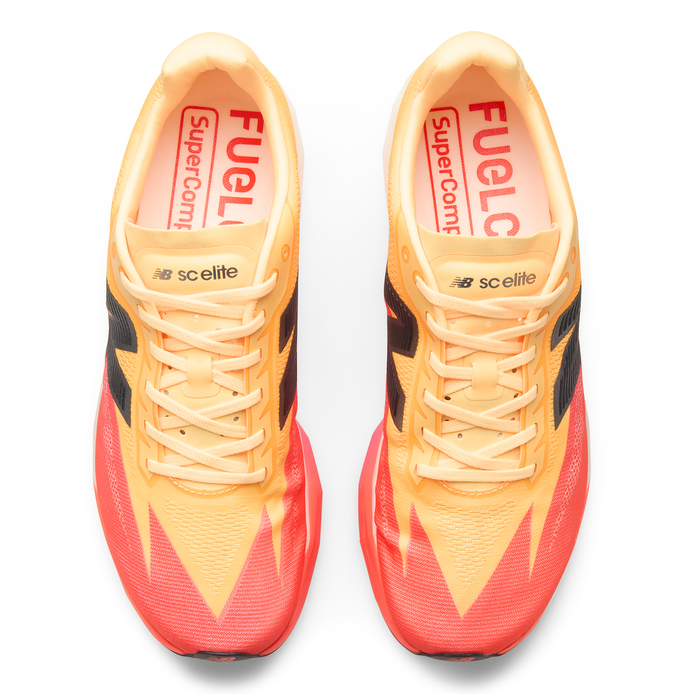Boty na běhání New Balance FuelCell SC Elite V5 MRCEL3UD – oranžová