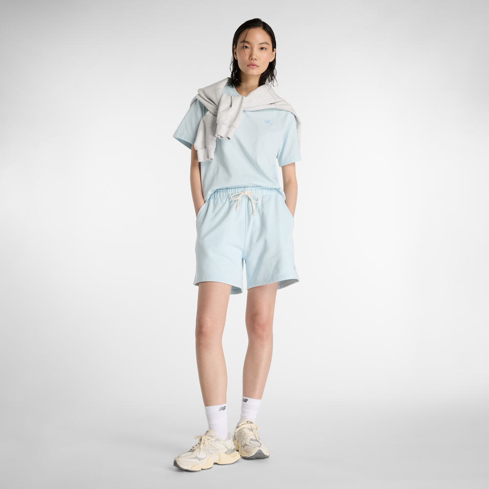 Dámské šortky New Balance WS41508FRL – modré