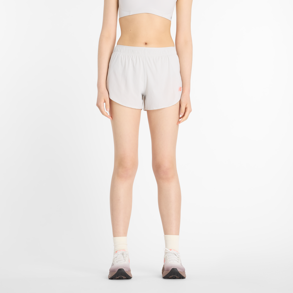 Dámské šortky New Balance WS51288GYM – šedé
