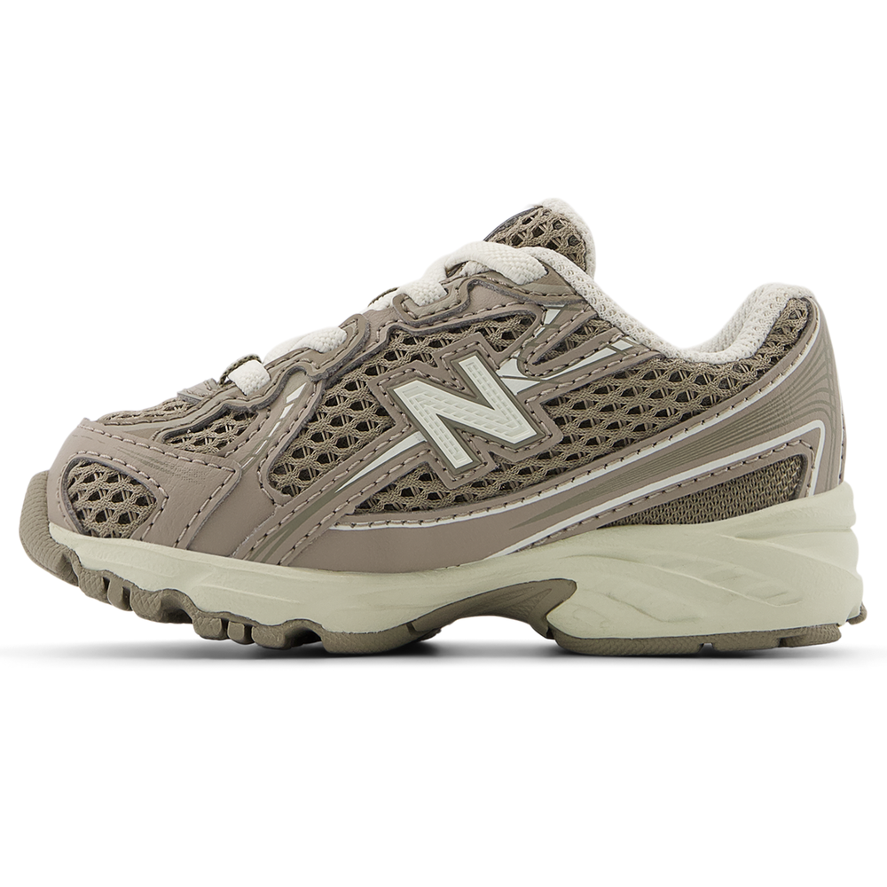 Dětské boty New Balance IZ740SA – hnědý