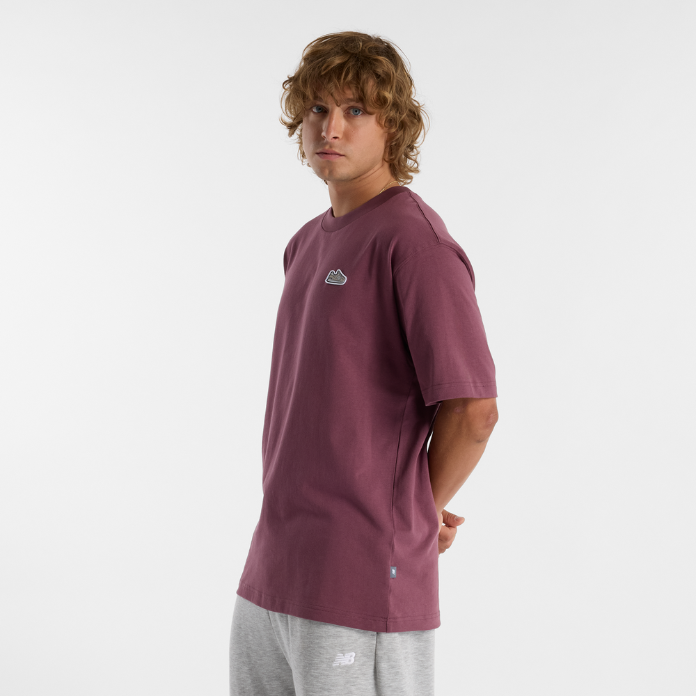 Pánské tričko New Balance MT51962FDP – bordó