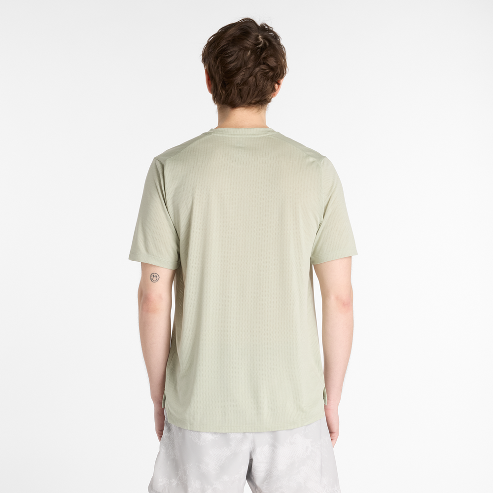 Pánské tričko New Balance MT41253GSH – zelené