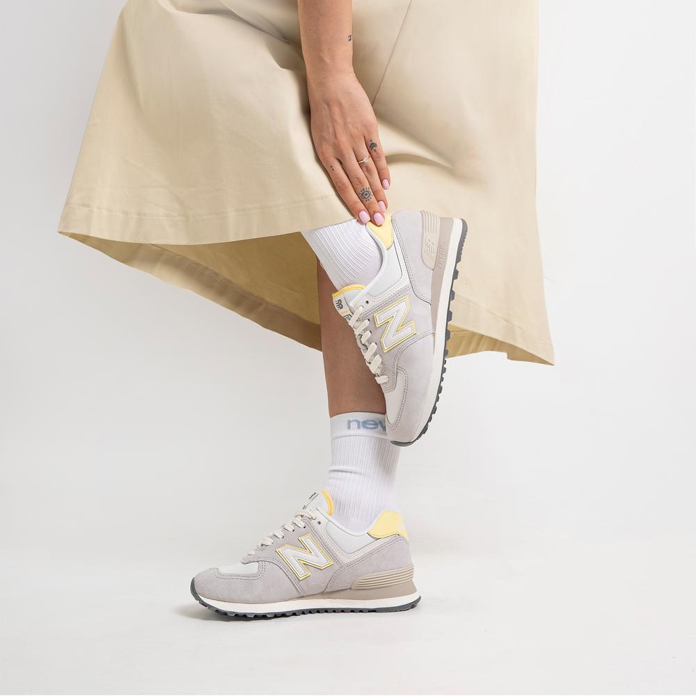 Dámské boty New Balance WL574QD – šedé