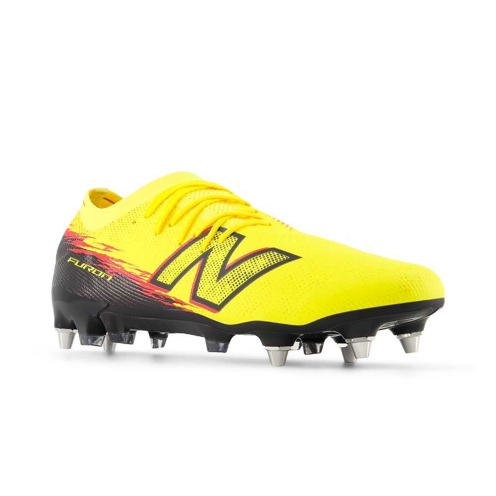 Pánské kopačky New Balance FURON ELITE SG V8 UF1S93W – žluté