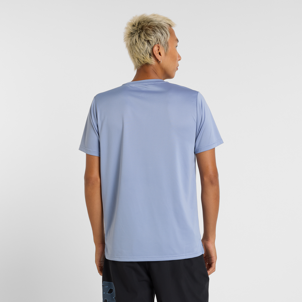 Pánské tričko New Balance MT41222DUS – modré