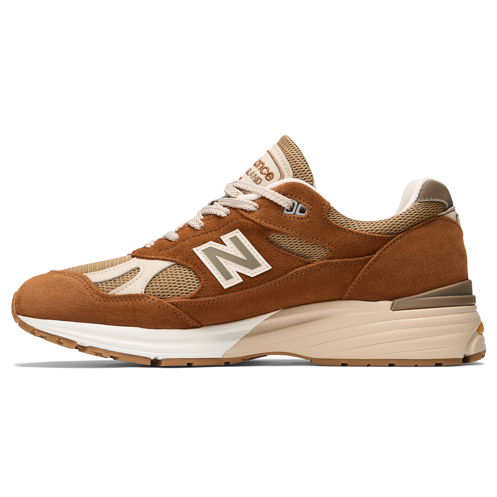 Unisex boty New Balance U991GB2 – hnědý