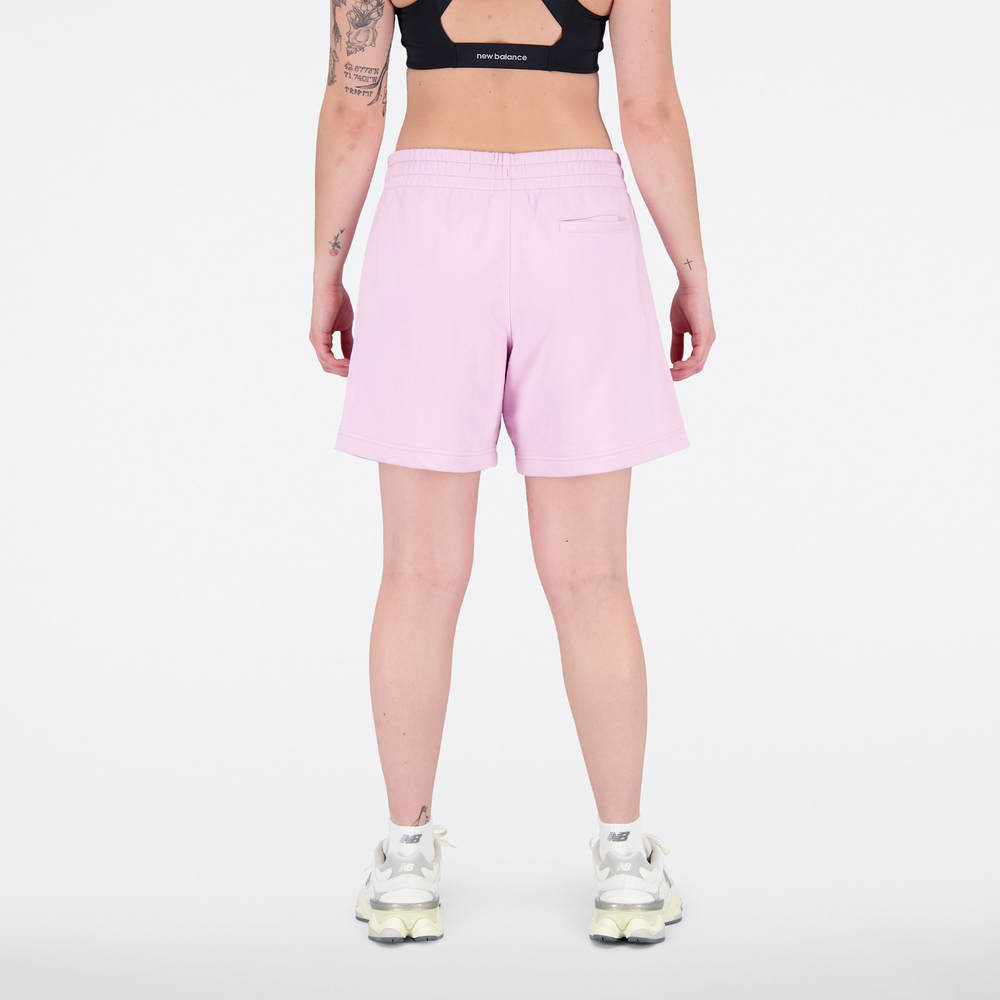 Unisex šortky New Balance US21500LLC – růžové