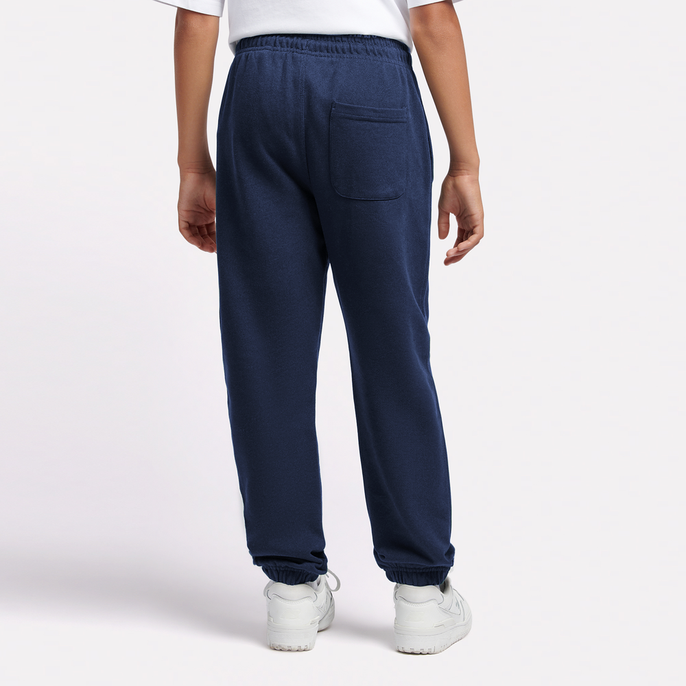 Dětské kalhoty New Balance LAKB0060NNY – tmavomodrá