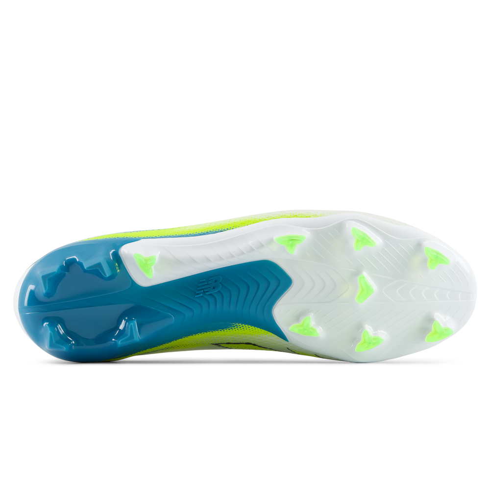 Pánské kopačky New Balance FURON TEAM FG V8 UF3F51W – bílé