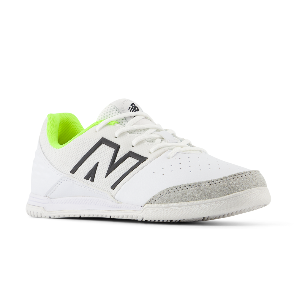 Dětské sálovky New Balance AUDAZO V6 COMMAND IN JNR SJA2IWH6 – bílé