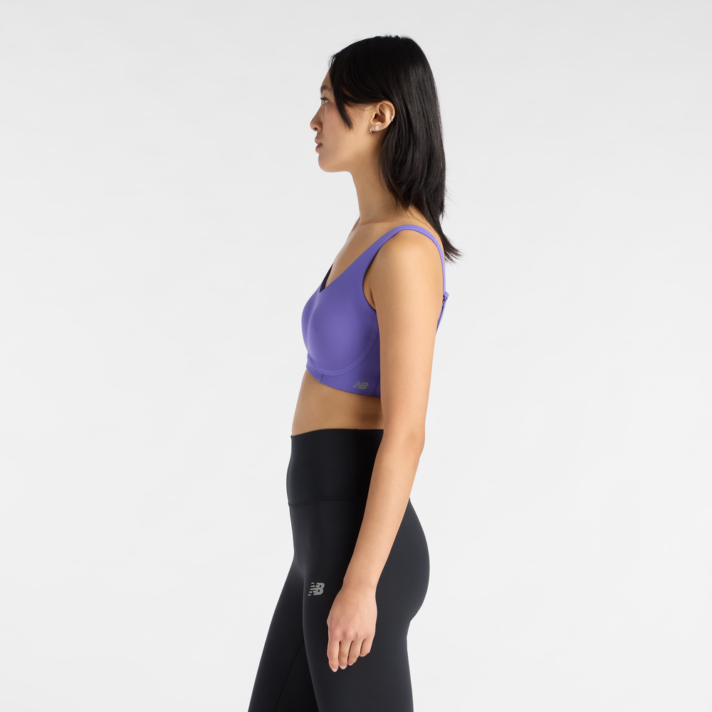 Sportovní podprsenka New Balance WB51052EPU – fialové