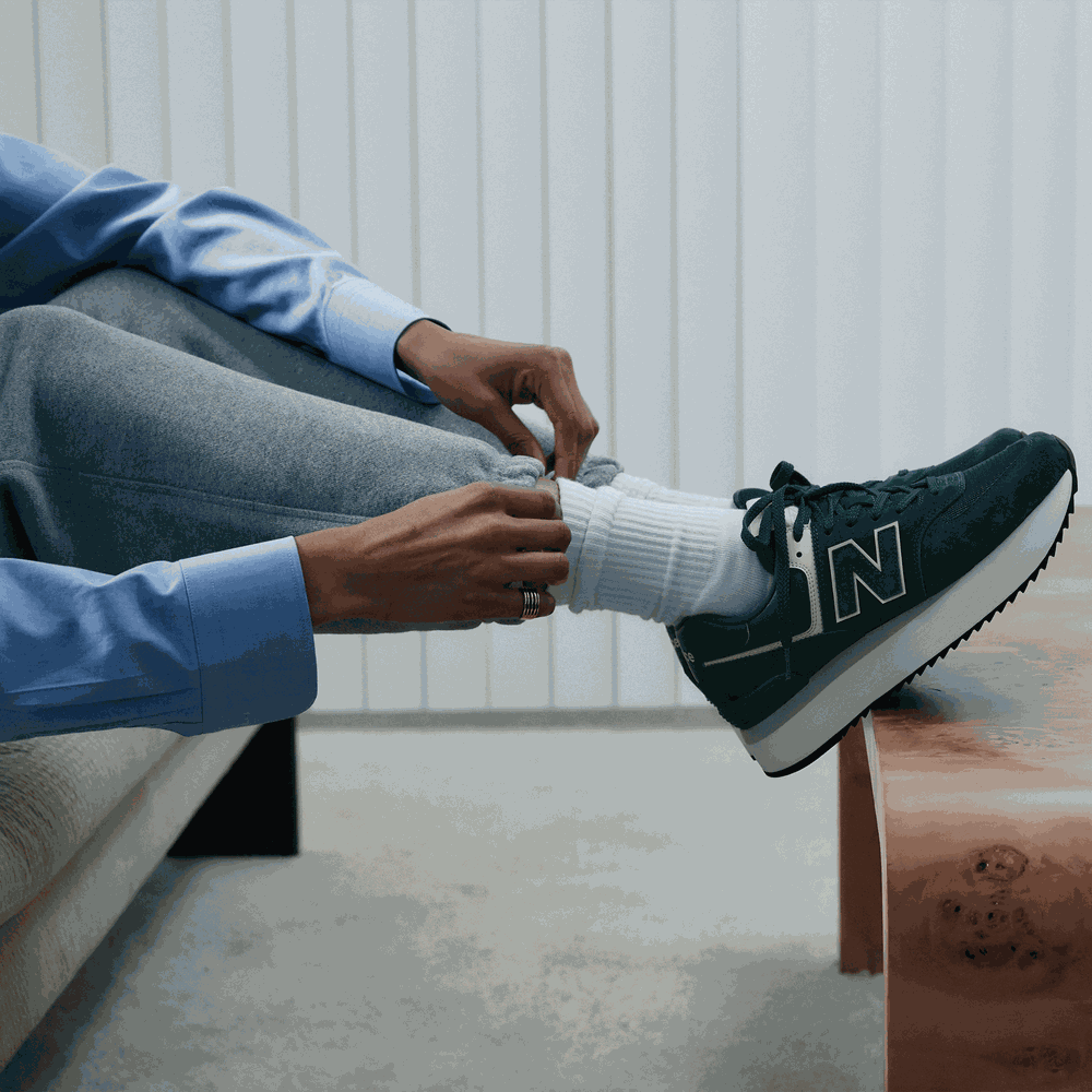 Dámské boty New Balance WL574ZAG – zelené