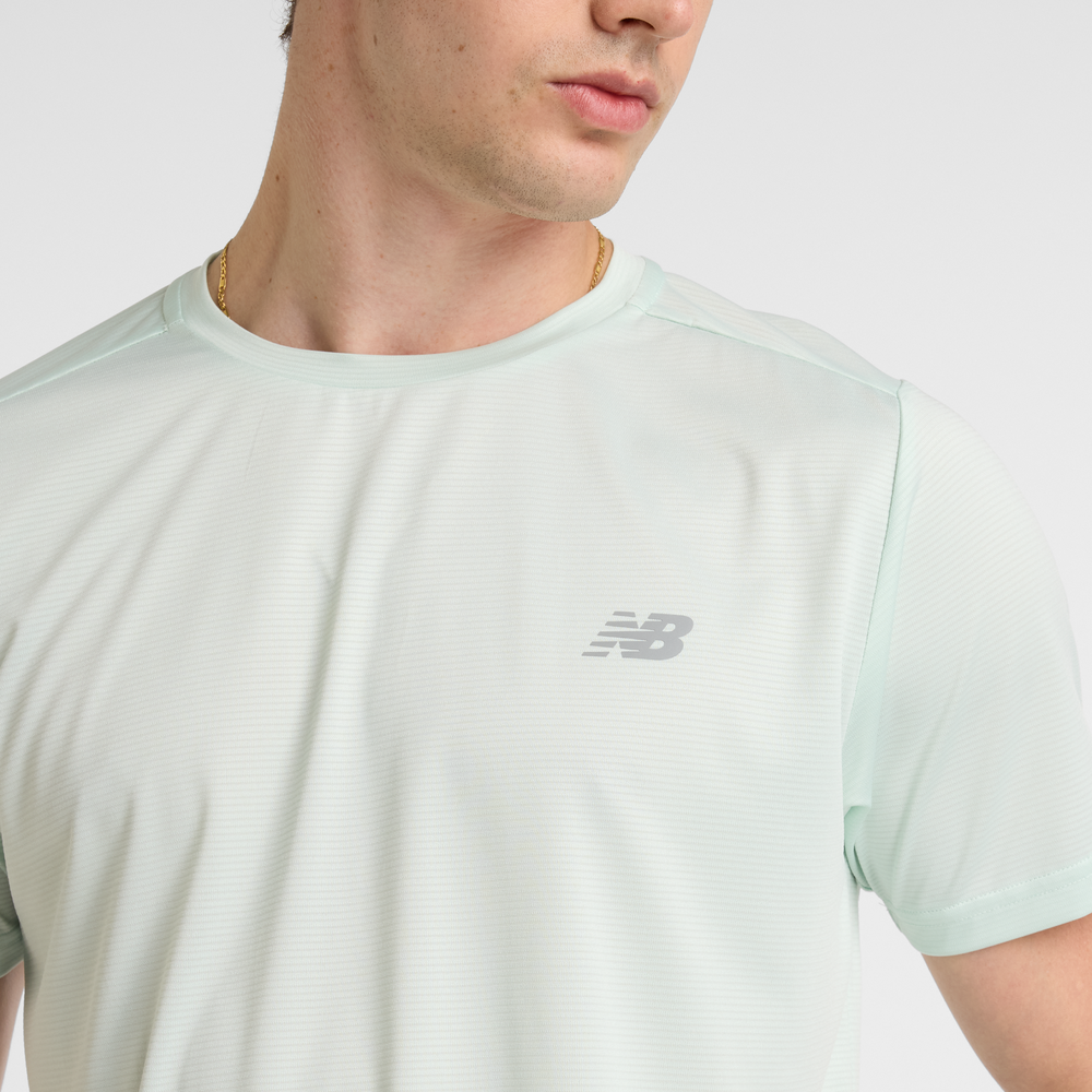 Pánské tričko New Balance MT41222CYS – mátové
