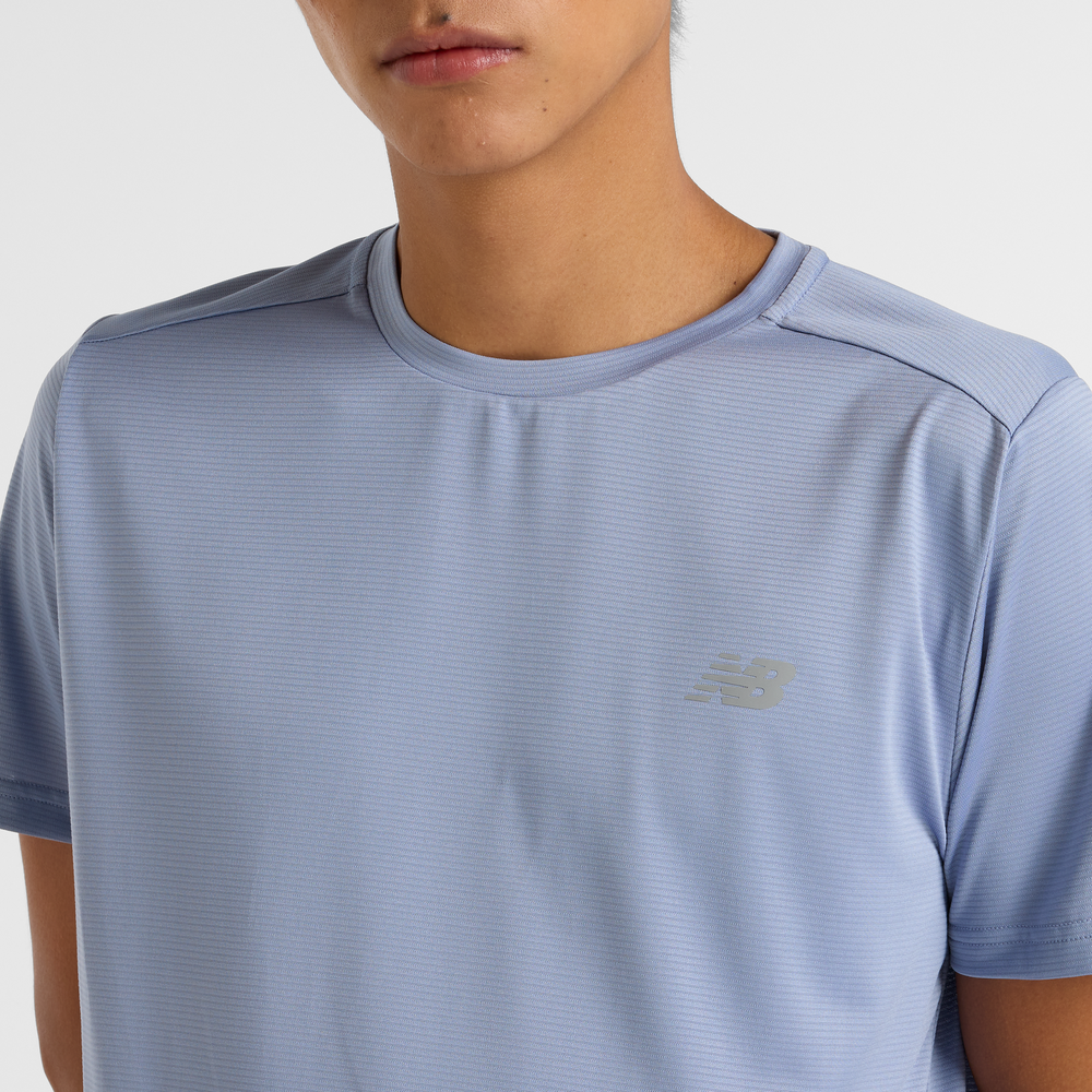 Pánské tričko New Balance MT41222DUS – modré