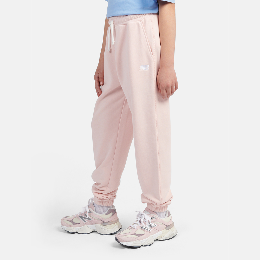 Dětské kalhoty New Balance LAKG0058PIE – růžové