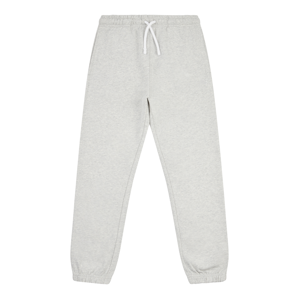 Dětské kalhoty New Balance LAKB0060AHH – šedé