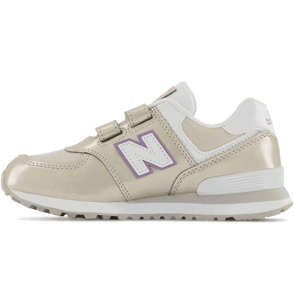 Dětské boty New Balance PV574LK1 – zlato