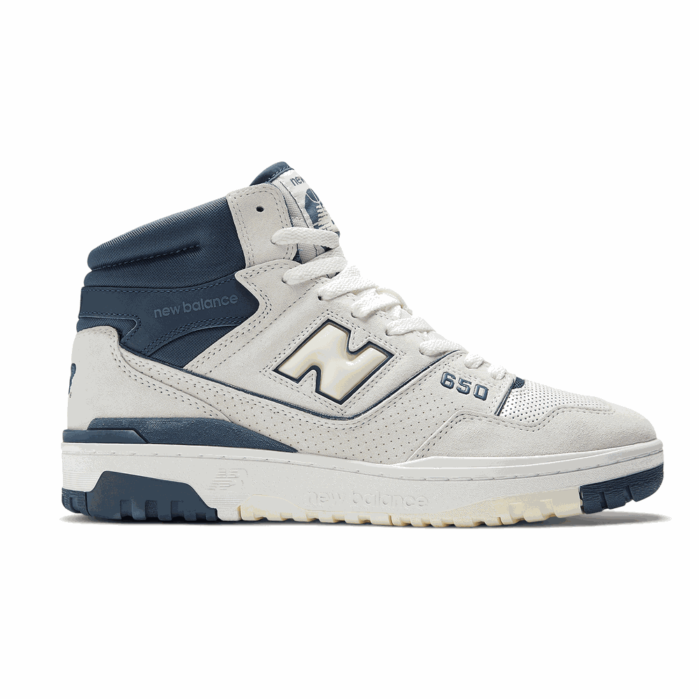 Unisex boty New Balance BB650RVN – bílé