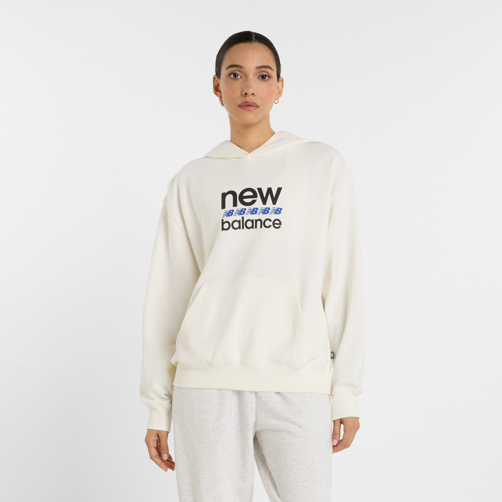 Dámská mikina New Balance WT51519SST – béžové