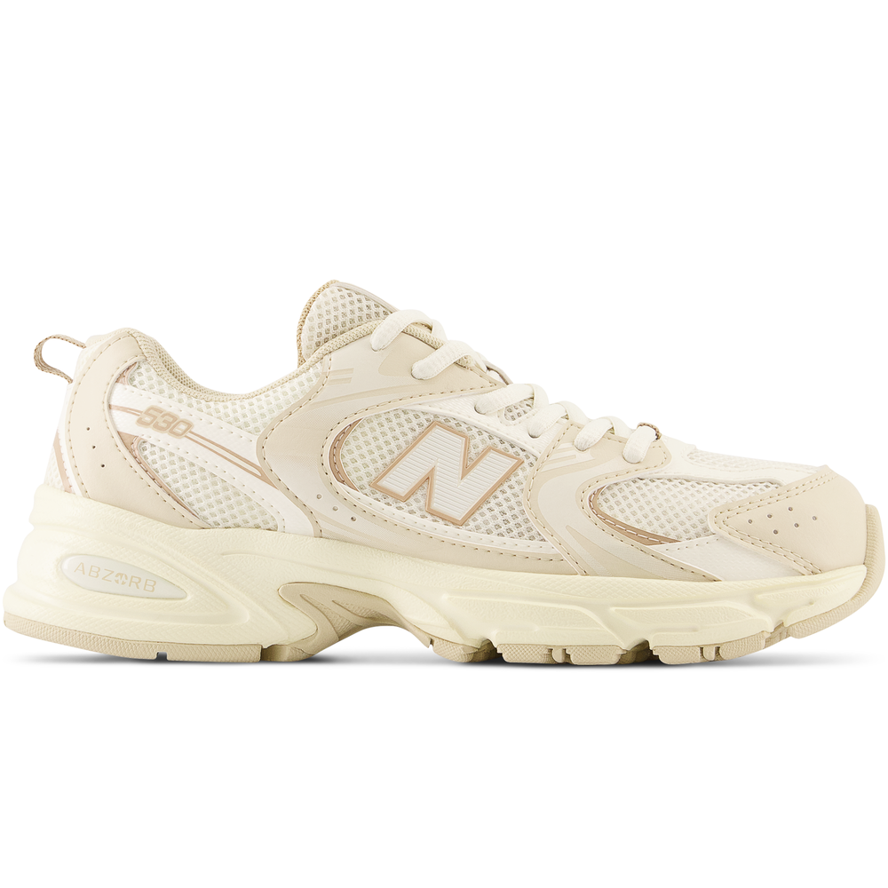 Dětské boty New Balance GR530AA – béžové