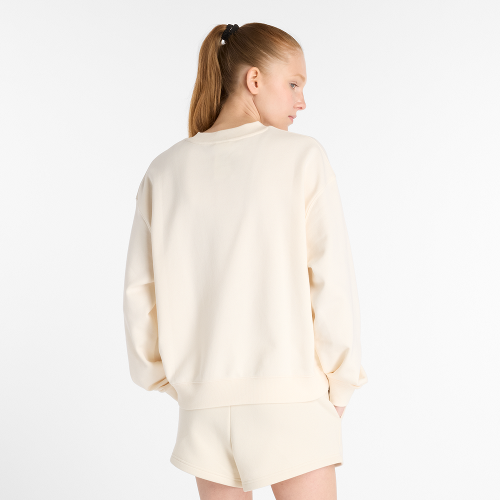 Dámská mikina New Balance WT41508PEF – béžové