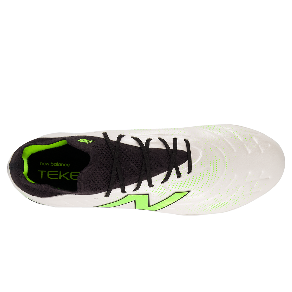 Pánské kopačky New Balance TEKELA PRO FG V5 ST2FLSP5 – bílé