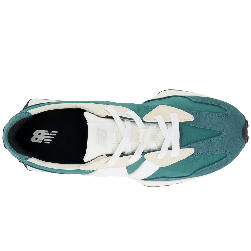 Dětské boty New Balance GS327BD – zelené