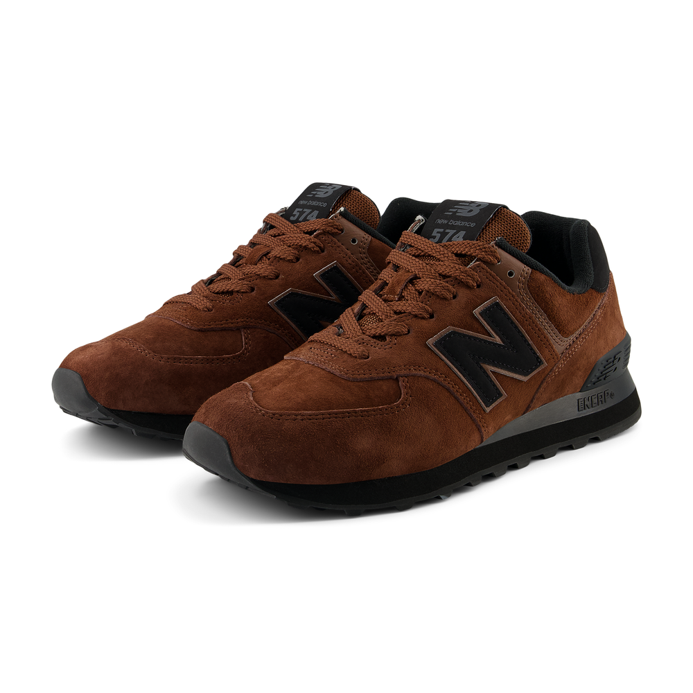 Unisex boty New Balance U574LEB – hnědý