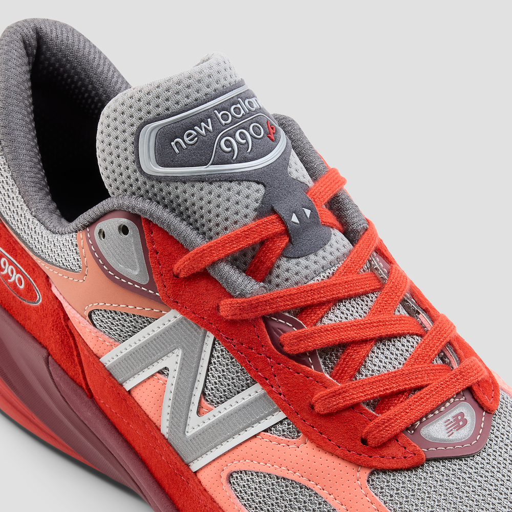 Unisex boty New Balance U990RT6 – červené